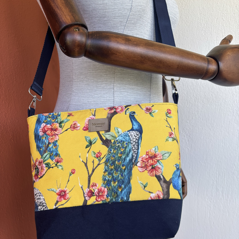 Tavuş Kuşu - Midi Bag - görsel 3